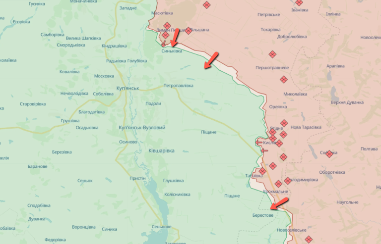 Сім атак військ РФ відбили захисники на Куп’янському напрямку – Генштаб ЗСУ