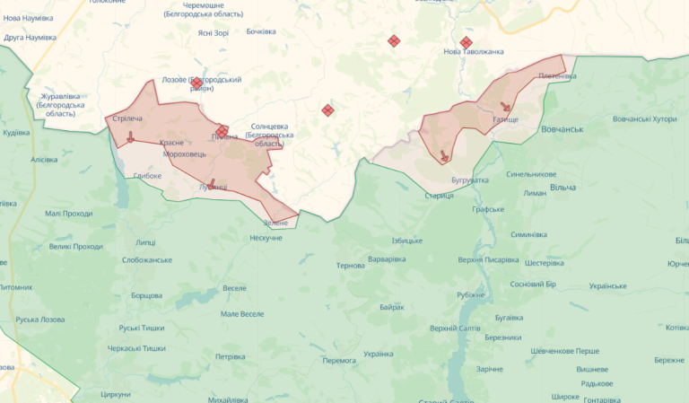 До 13 зросла кількість бойових зіткнень на півночі Харківщини – Генштаб