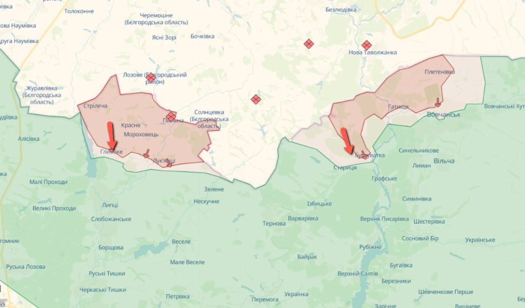 Ворог двічі намагався прорвати оборону на півночі Харківщини – Генштаб ЗСУ