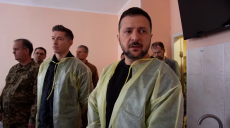 Зеленский посетил раненых украинских воинов в Харькове (видео)
