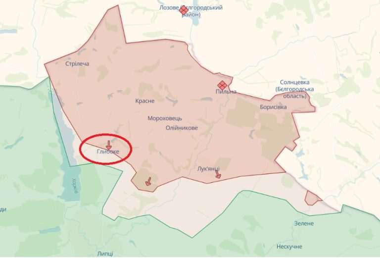 ВСУ пытаются вытеснить оккупантов в направлении Глубокого под Харьковом