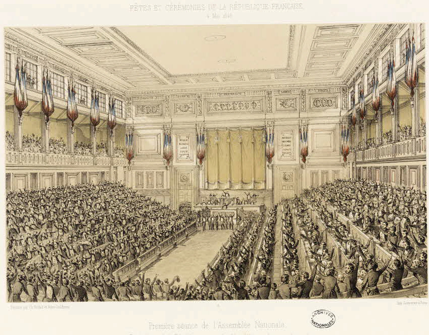 Национальное собрание во Франции, 1848 год