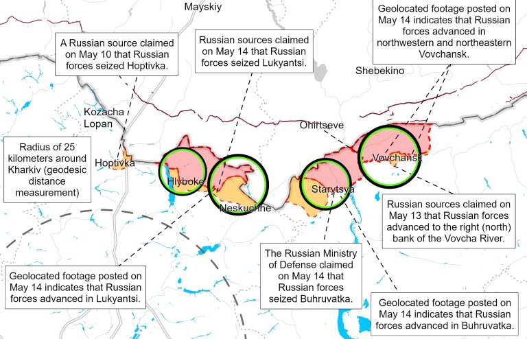 Темп наступальних операцій РФ на півночі Харківщини сповільнився – ISW
