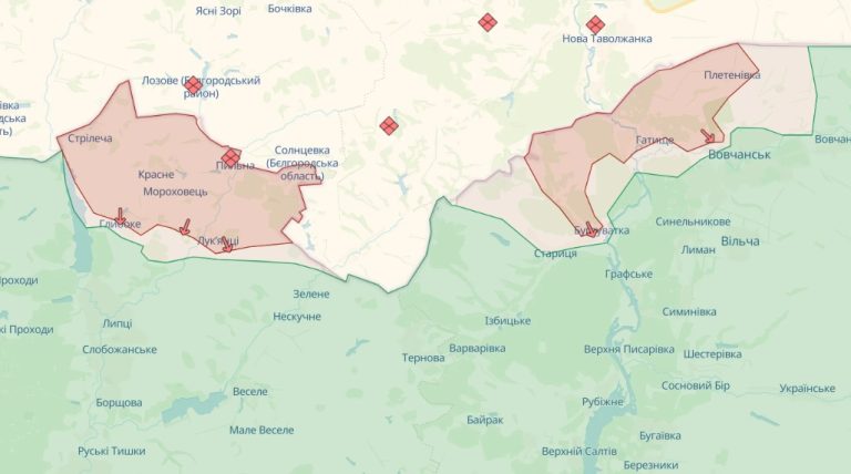 Війська РФ просунулися не більше ніж на 8 км від кордону на Харківщині – ISW