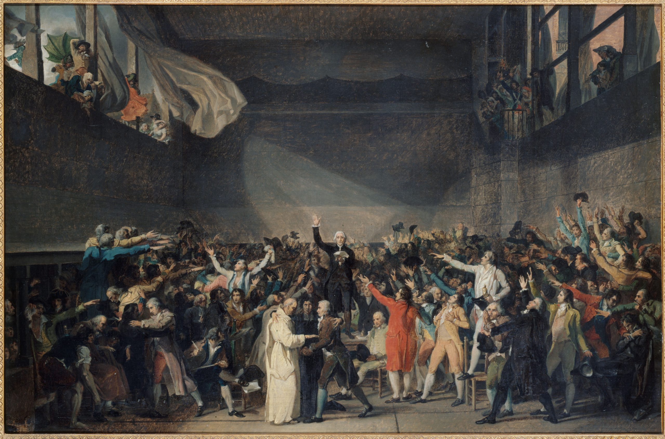Клятва в зале для игры в мяч - Французская революция