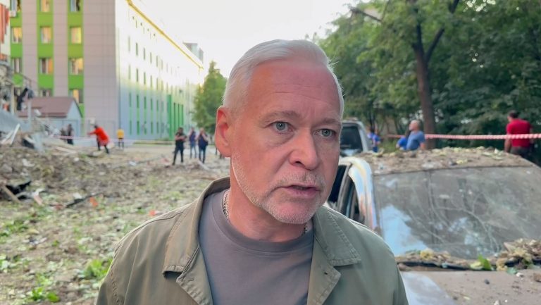 Терехов на месте четвертого прилета по Харькову рассказал, куда ударила С-300