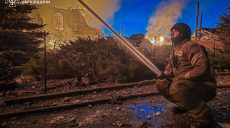 Ночной пожар после «прилета» в Харькове и его последствия: видео ГСЧС