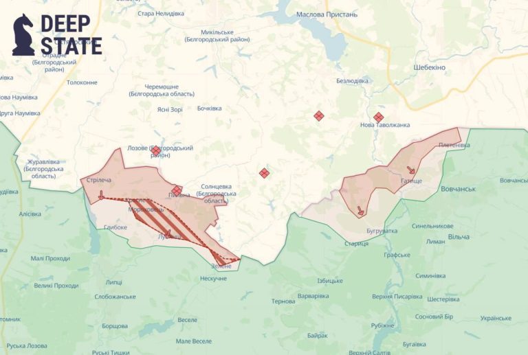 Россияне заняли еще три села на севере от Харькова — DeepState
