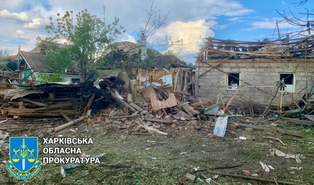 Удари по Дергачах і Куп’янщині: загинув чоловік, дев’ятеро постраждалих (фото)