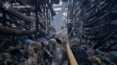 Видео из «Эпицентра» в Харькове в момент «прилета» опубликовала полиция
