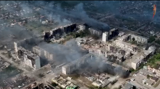 Волчанск в дыму и огне: новое видео с высоты опубликовало МВД