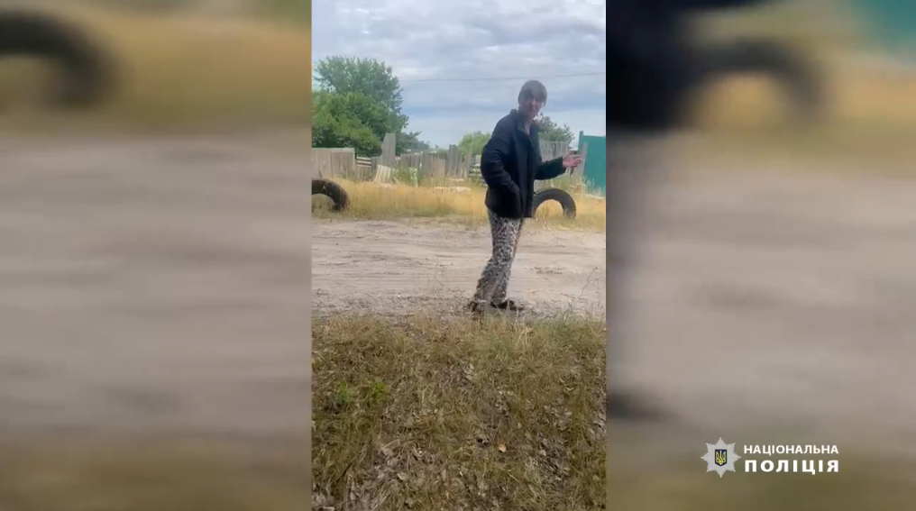 Жительку Липецької громади не вмовили виїхати, а її чоловік погодився (відео)