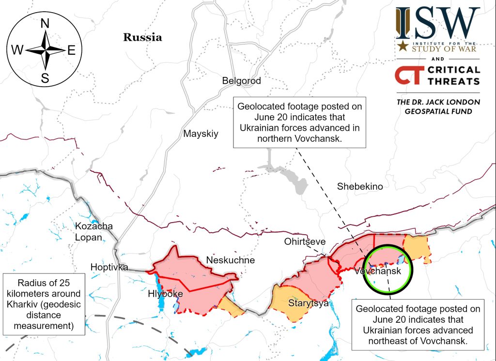 ISW: ВСУ ударили по командному пункту в РФ и контратаковали на Харьковщине