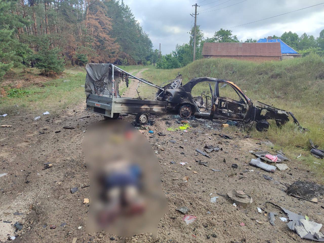 подорвались на мине под Харьковом