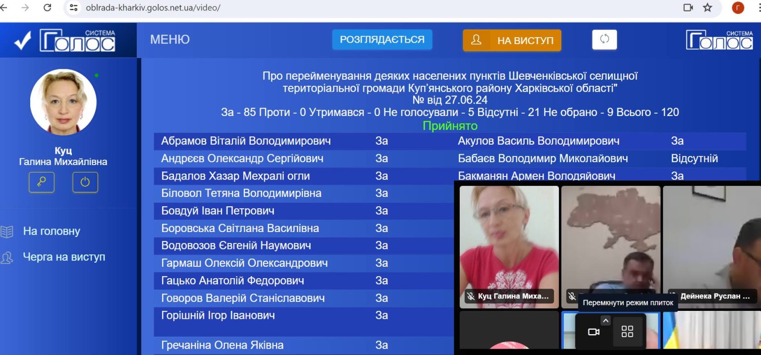 Без Победы и Отрадного: Харьковский облсовет просит ВР переименовать 4 села