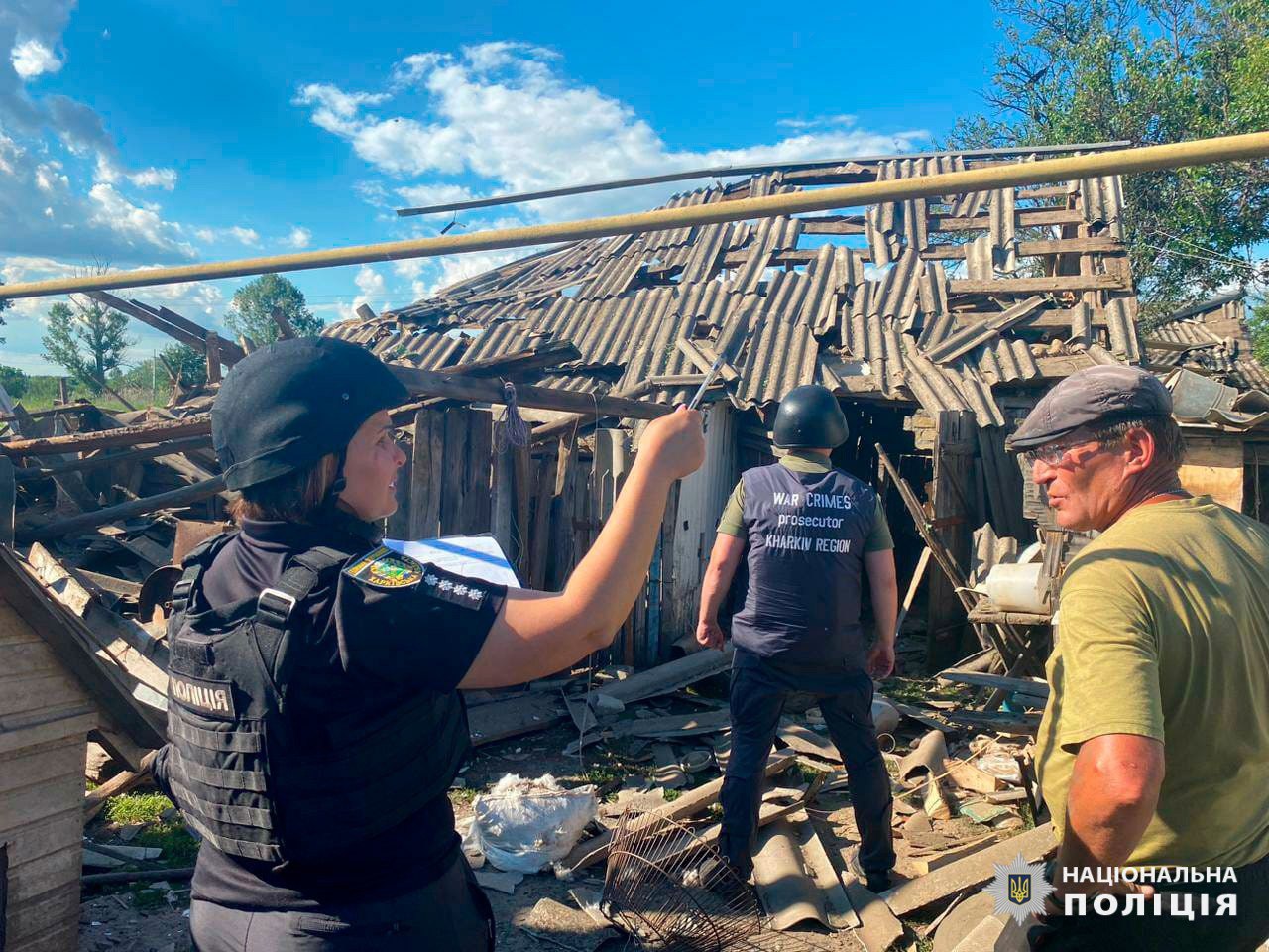 Двоє постраждалих після удару росіян по Куп’янщині Харківської області (фото)