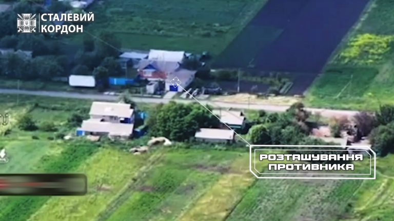 Як прикордонники знищують окупантів дронами на Харківщині (відео)