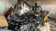 Через удар КАБ по школі на Харківщині виникла пожежа – ДСНС (фото)