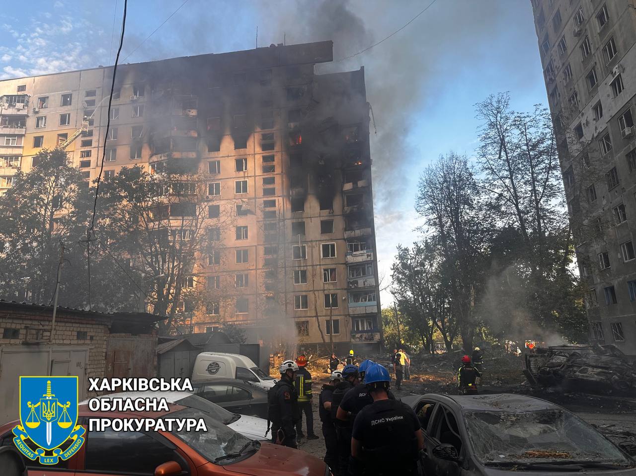 Чубенко: 57 пострадавших в Харькове, одна бомба ударила по спорткомплексу вуза