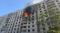 Зеленский опубликовал фото последствий удара по многоэтажке в Харькове