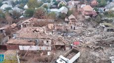 Разгром в частном секторе Харькова: видео последствий удара ФАБ-500 с высоты