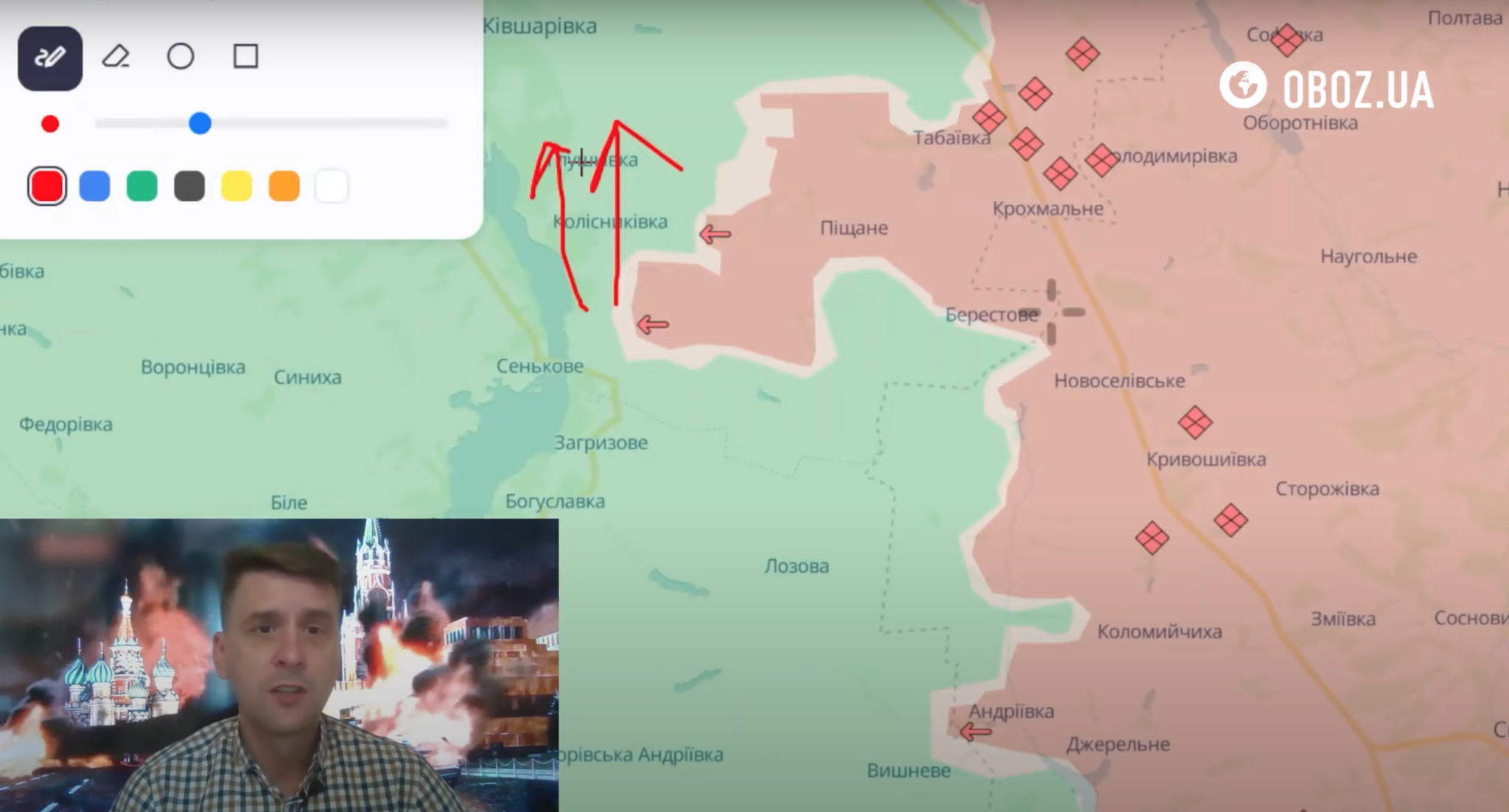 «Ситуация для Купянска становится все более угрожающей» – Коваленко