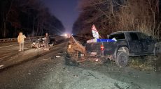 Пострадал мужчина: вечером на окружной столкнулись ВАЗ и Mitsubishi