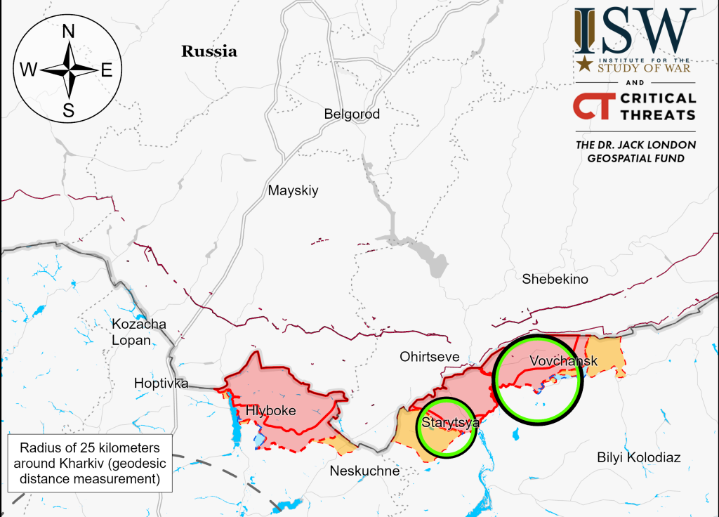 Окупація Колісниківки та Вовчанська: в ISW спростували «перемоги», заявлені РФ