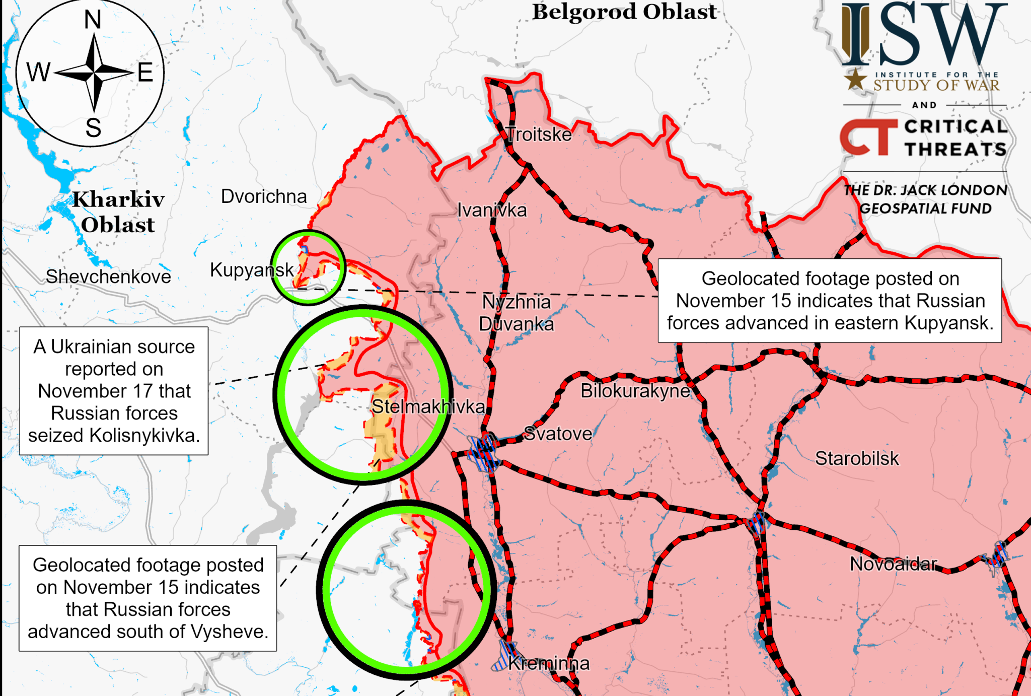 Продвижение россиян около Купянска и захват Колесниковки – подробности от ISW