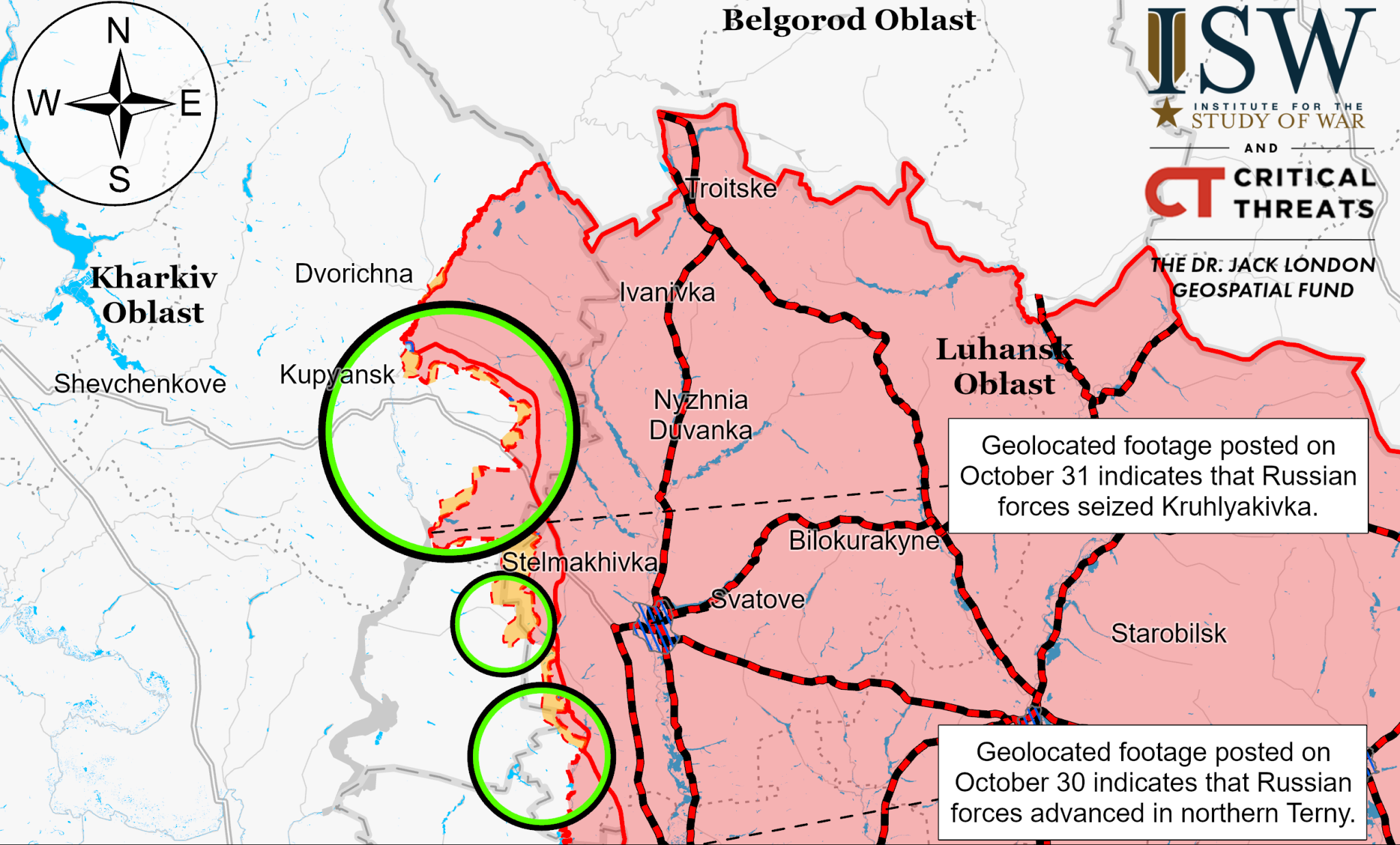 Росіяни захопили Кругляківку і тепер чекають на контрудар від ЗСУ – ISW