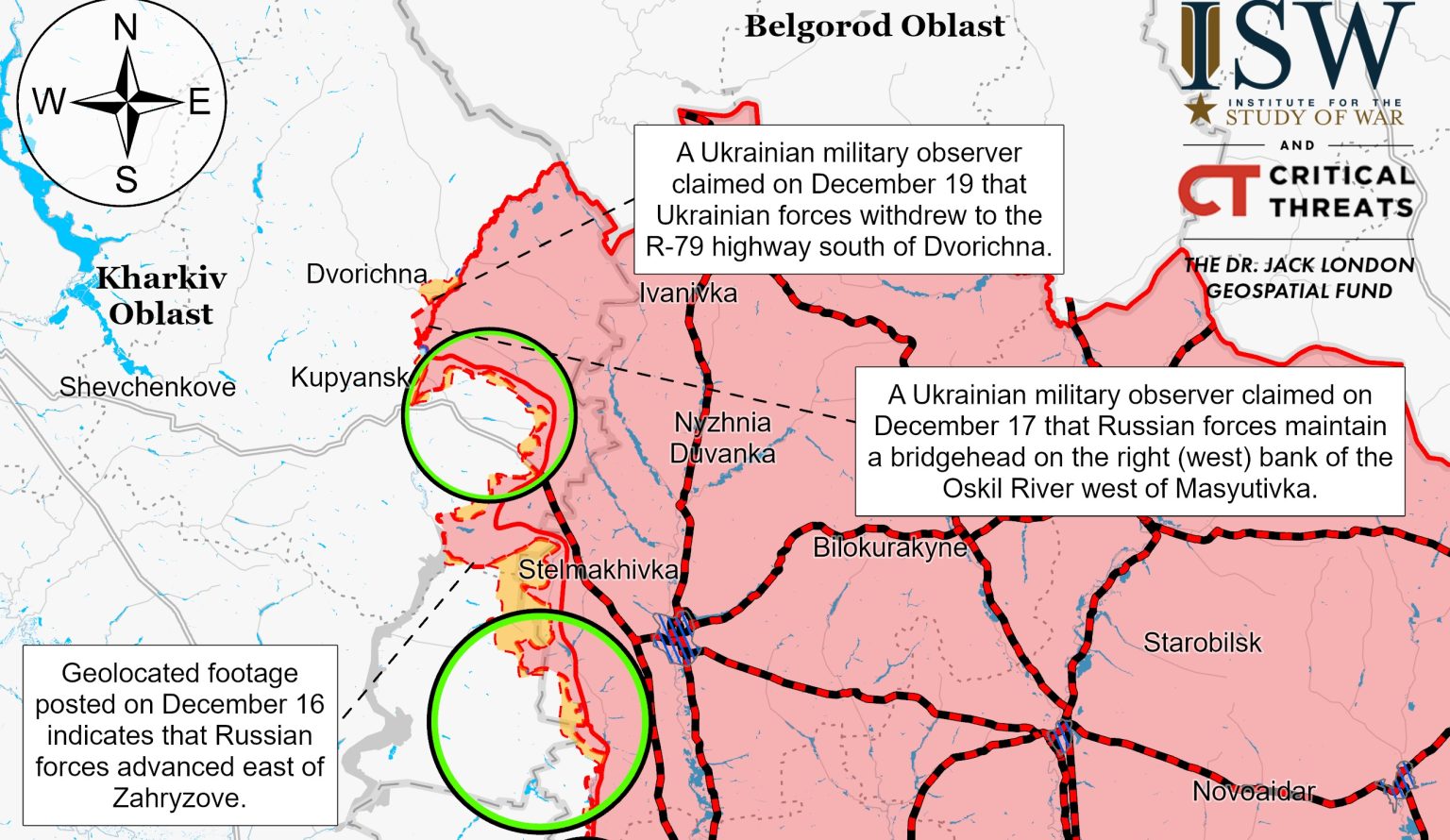 Просування ЗС РФ на Харківщині: ISW повідомив про ситуацію у Дворічній
