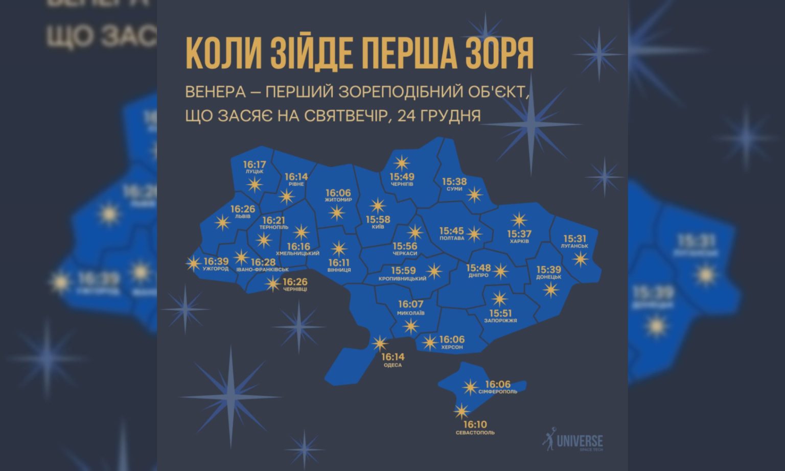 Харьков начнет отмечать Рождество одним из первых: когда взойдет первая звезда