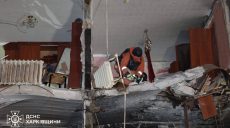 Shahed влетел в многоэтажку в Салтовском районе Харькова: шестеро пострадавших