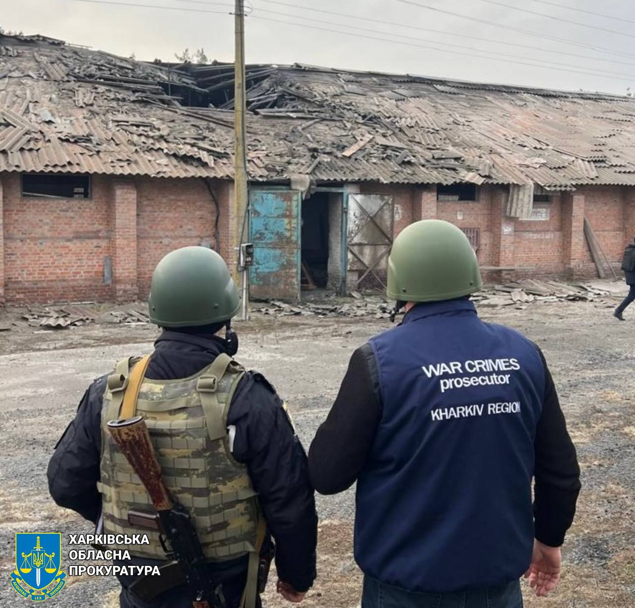 Фото руйнувань у Богодухові та Золочові опублікували у прокуратурі