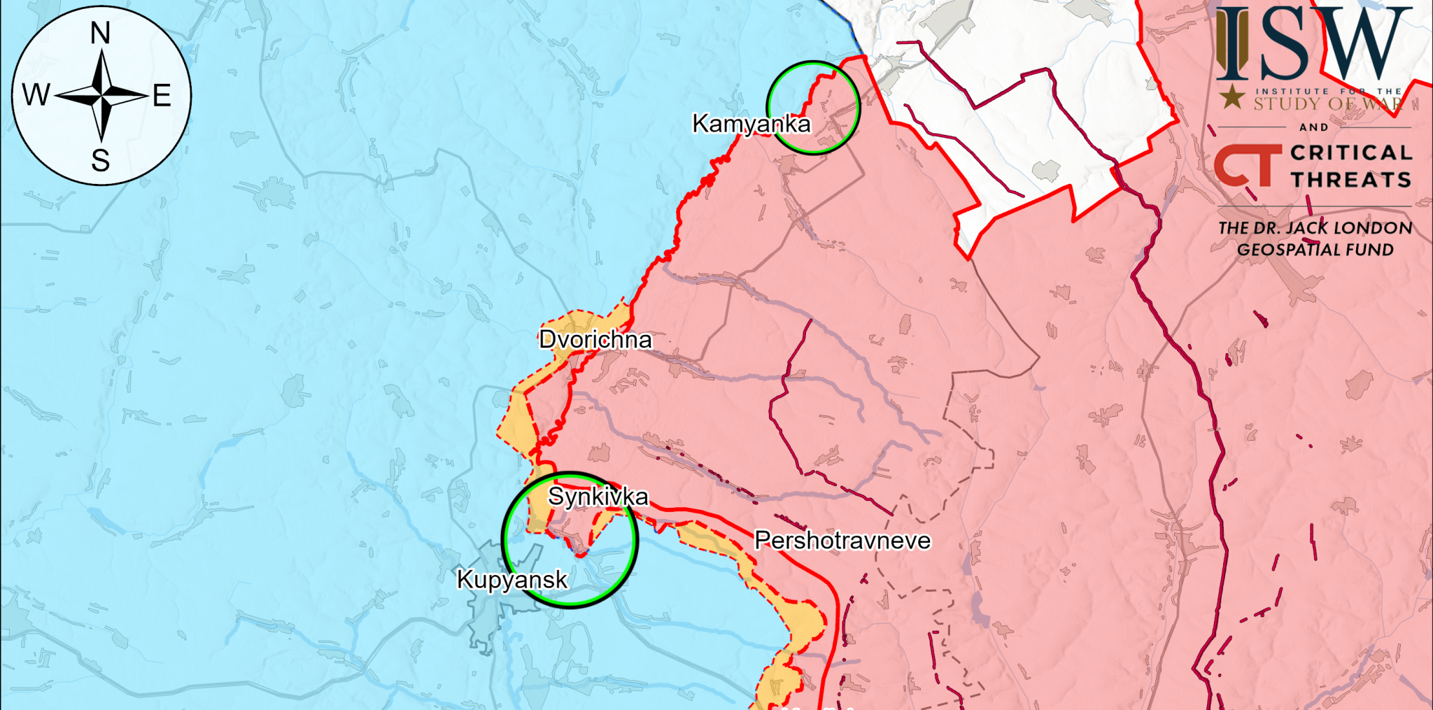 З якого населеного пункту на Куп’янщині СОУ вибили ворога, повідомили в ISW