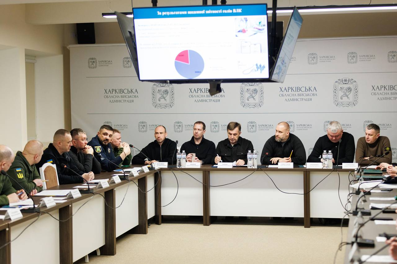 Щоб не було черг: роботу ВЛК у Харкові й області обговорили на Раді оборони