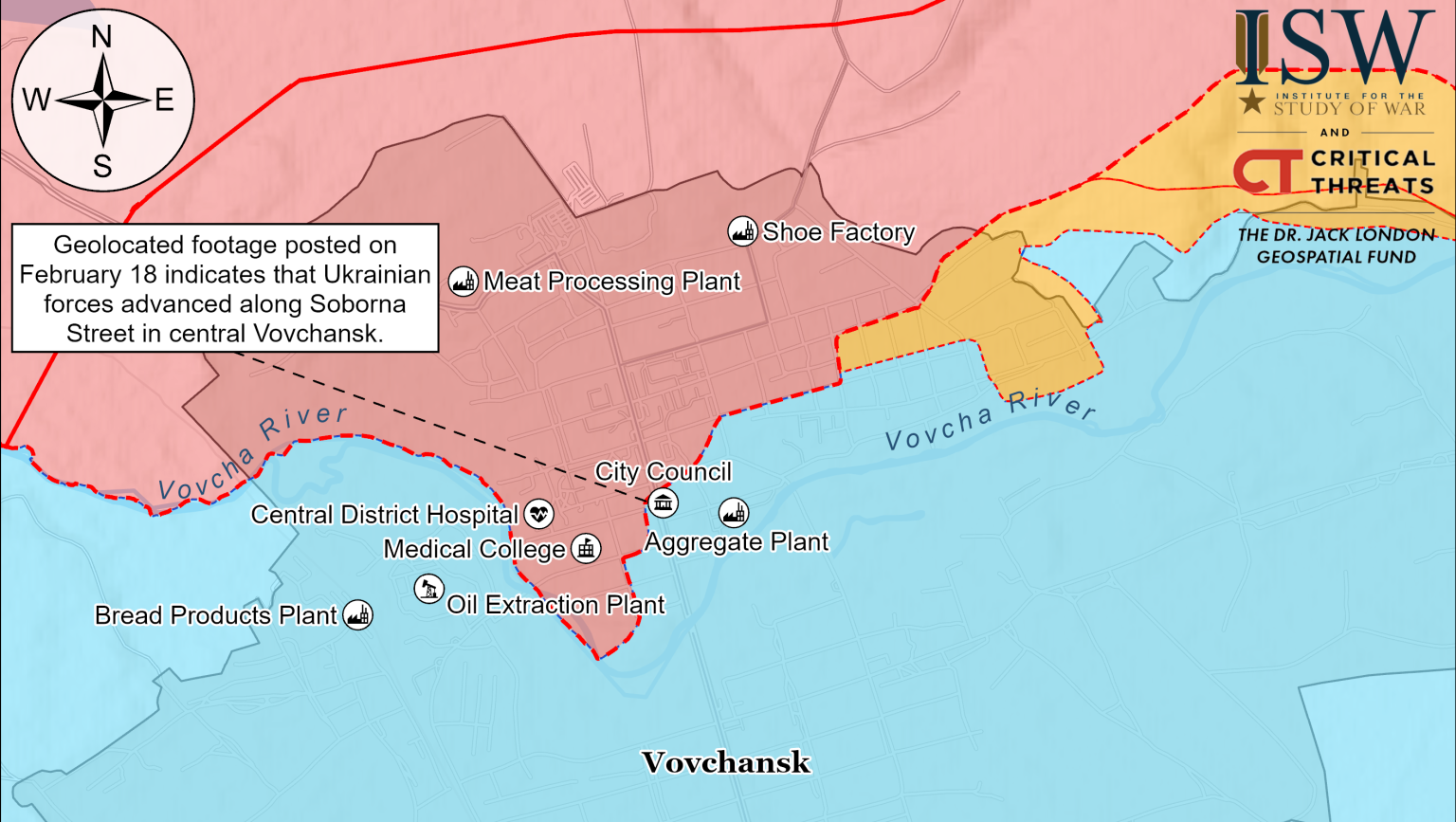Українські захисники просунулися в центрі Вовчанська – подробиці від ISW