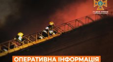 Ночью из-за обстрелов в Харькове начались пожары, их до сих пор тушат – ГСЧС