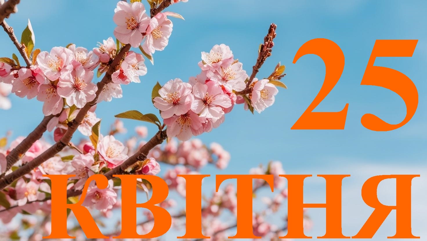 Сьогодні 25 квітня: яке свято та день в історії