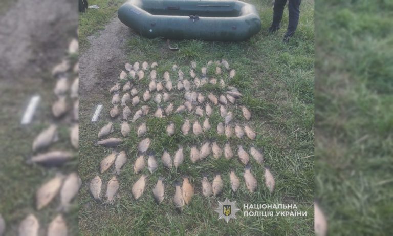 Порыбачил на почти 152 тыс. грн – полиция поймала браконьера на Харьковщине