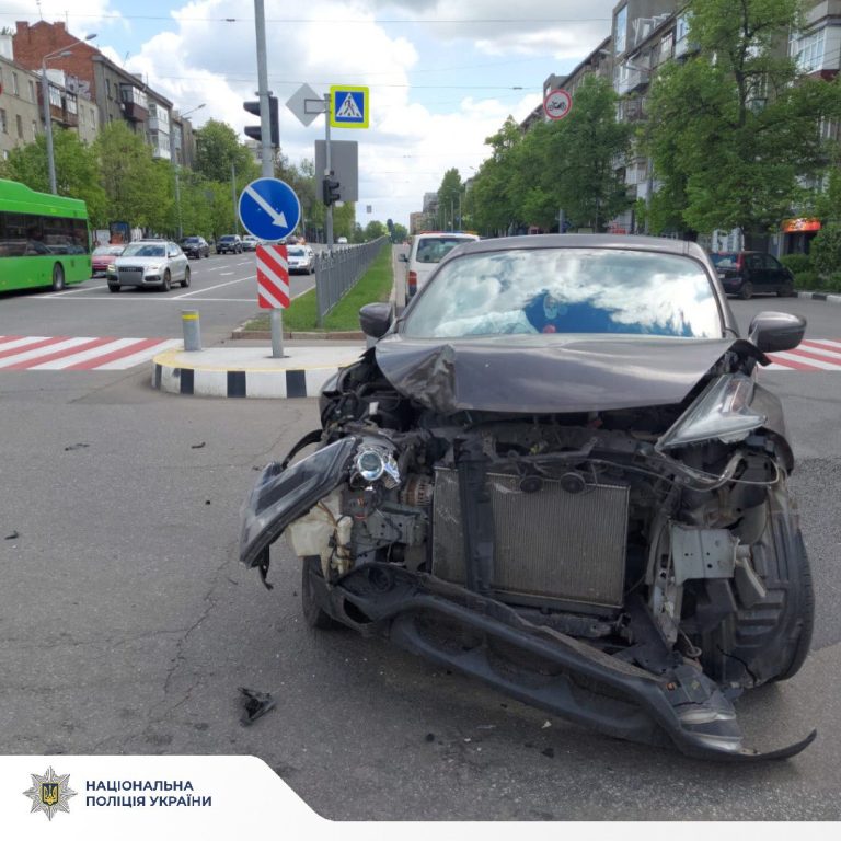 ДТП произошло в центре Харькова (фото)