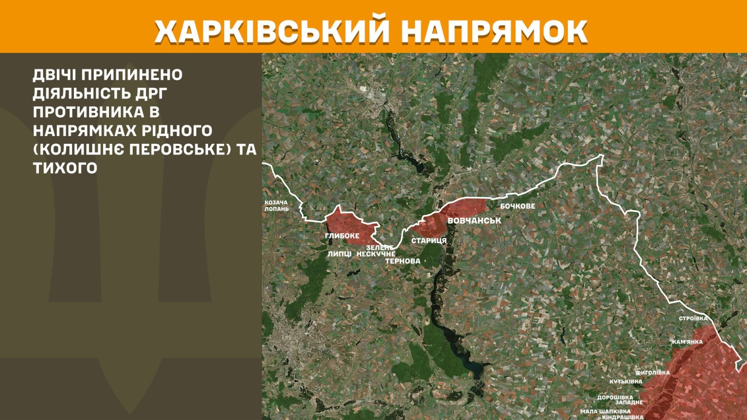 ДРГ росіян намагалися прорватися на Харківському напрямку – Генштаб ЗСУ