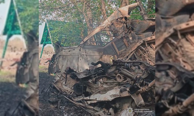 Загинув на місці: у Балаклії водій наїхав на міну (фото)