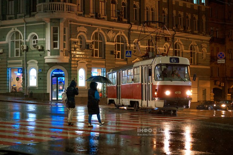 Завтра, 6 ноября, трамваи не будут ходить днем в одном из районов Харькова