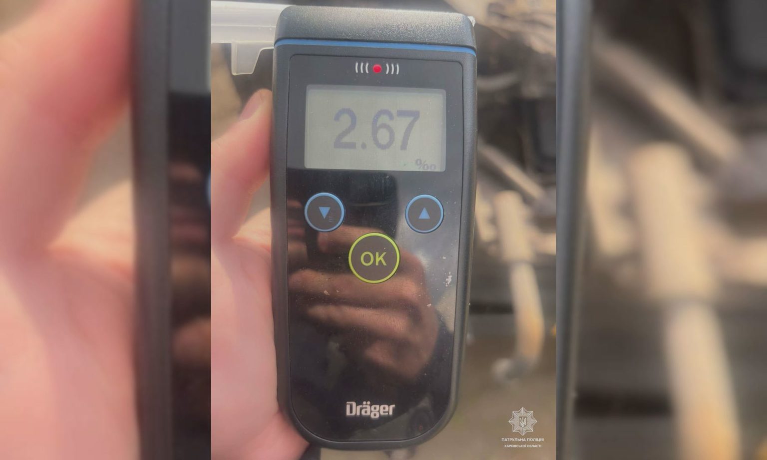 Пьяный и бесправный водитель гонял по Харькову и перевернулся – патрульные