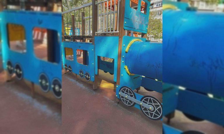 «Серце болить». Як вандали промишляють на харківських дитмайданчиках (фото)