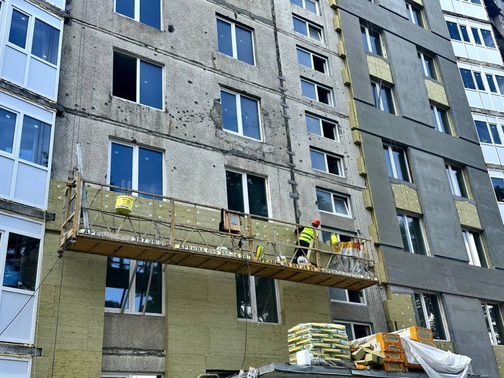 восстановление дома на Салтовке