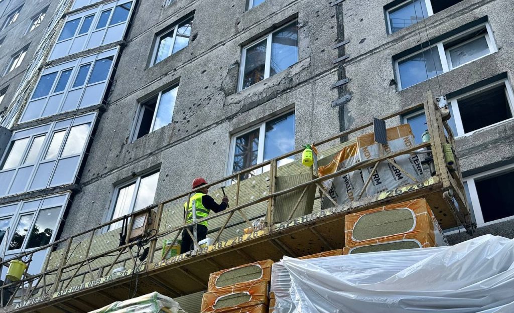восстановление дома на Салтовке