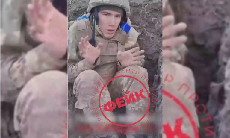 Россияне распространяют фейк о пленном воине харьковской 92-й бригады (видео)