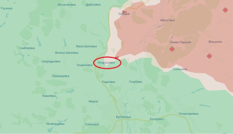 Оккупанты на мотоциклах прорывались к Купянску по трассе из Двуречной (видео)